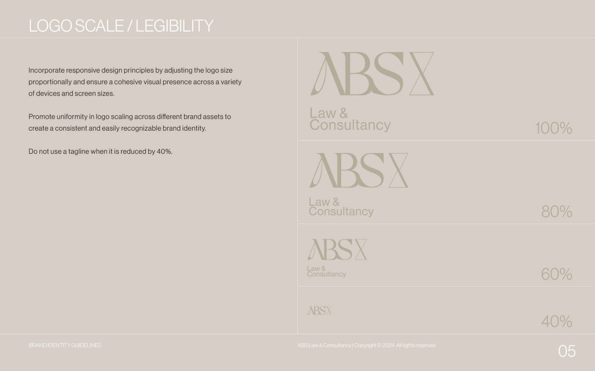 Scale and legibility