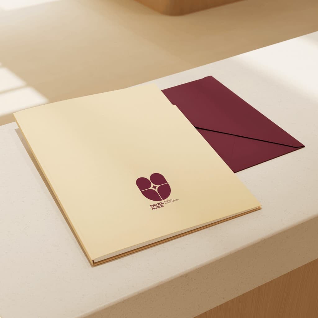 Folder and envelope